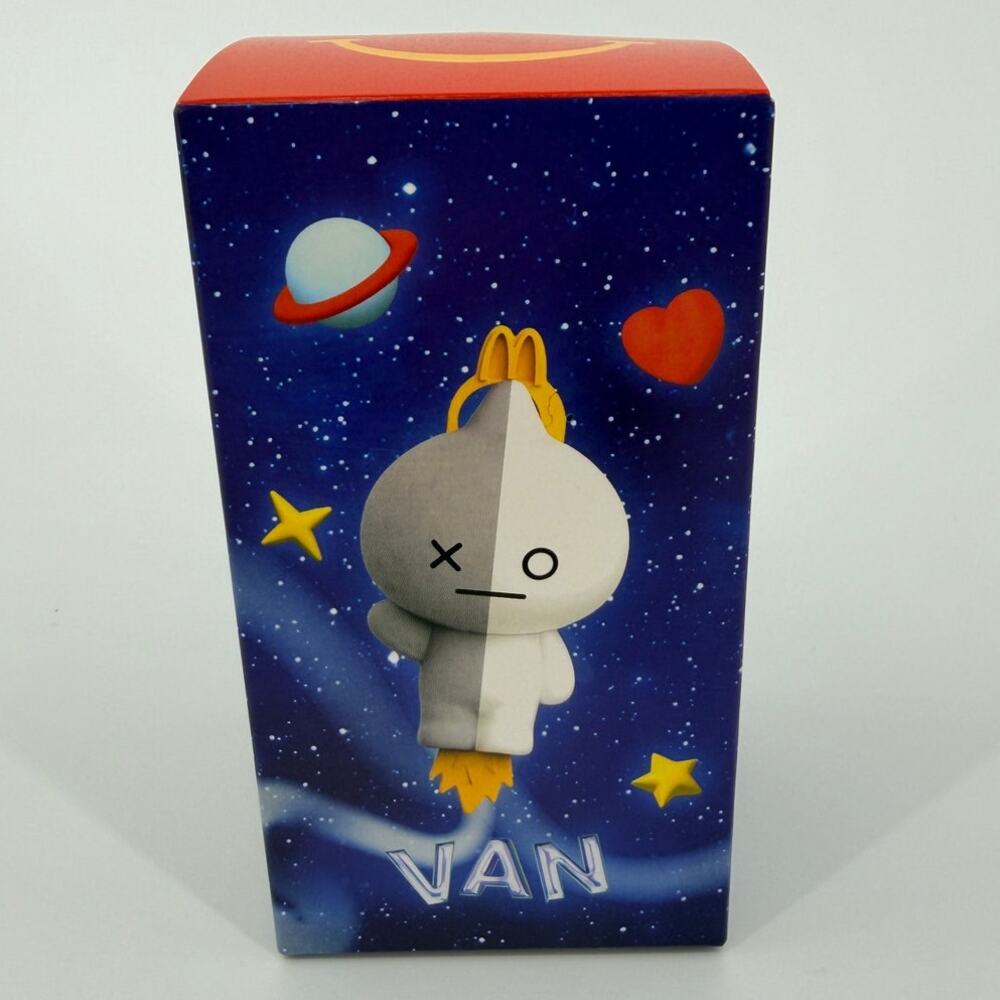 McDonalds BTS BT21 Happy Meal US VAN Toy, Box Unopened, Box included.